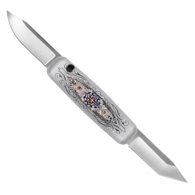 Famars USA: Hand Engraved Lama With Cross Design