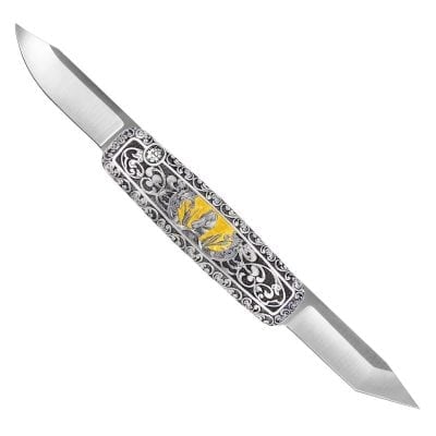 Famars USA: Hand Engraved Lama With Gold In-Lay and Mallard Engraving