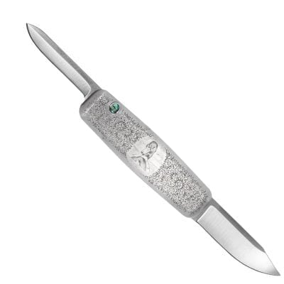 Famars USA: Hand Engraved Lama With a Mallard