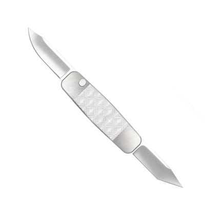 Piccolo - Stainless Steel With Sterling Silver In-Lay